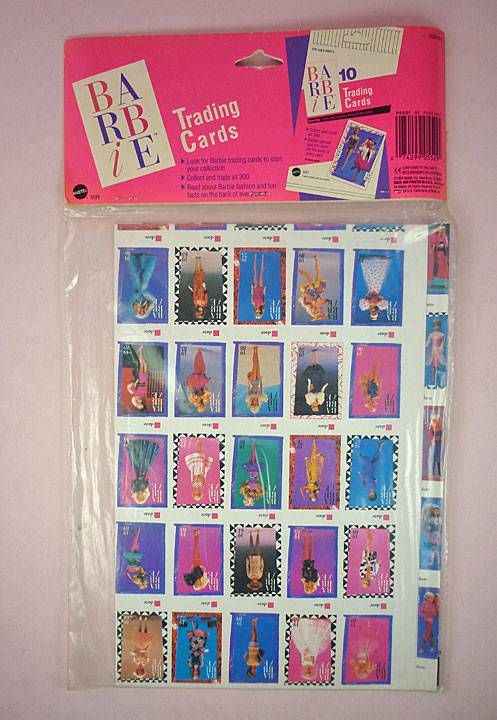 barbie trading cards