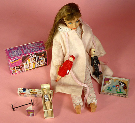 vintage miniature barbie dolls