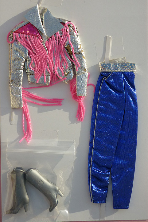 Rocker Concert Tour Barbie outfit #3393 (1987) | Barbie clothes ...